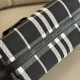 AAA Replica Burberry Mini Reversible Bloomsbury Check Tote Bag Black/Blue 1:1 Replica Burberry Mini Reversible Bloomsbury Check Tote Bag Black/Blue Knockoff