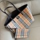 1:1 Replica Burberry Medium Reversible Bloomsbury Highlands Tote Bag Knockoff