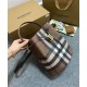AAA Replica Burberry Small TB Bucket Bag Coffee 1:1 Replica Burberry Small TB Bucket Bag Coffee Knockoff