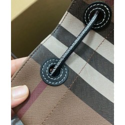 AAA Replica Burberry Small TB Bucket Bag Coffee 1:1 Replica Burberry Small TB Bucket Bag Coffee Knockoff