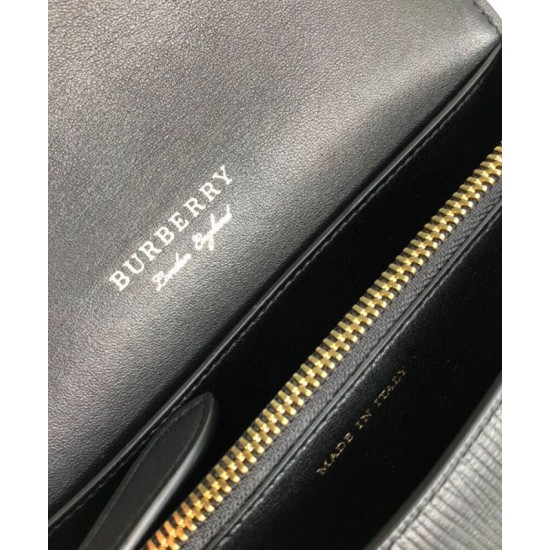AAA Replica Burberry Small Buckle Crossbody Bag Black 1:1 Replica Burberry Small Buckle Crossbody Bag Black Knockoff