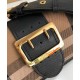 AAA Replica Burberry Small Buckle Crossbody Bag Black 1:1 Replica Burberry Small Buckle Crossbody Bag Black Knockoff