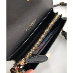AAA Replica Burberry Small Buckle Crossbody Bag Black 1:1 Replica Burberry Small Buckle Crossbody Bag Black Knockoff