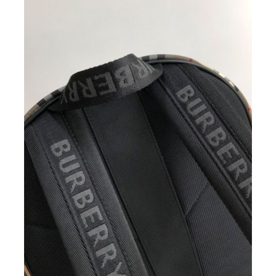 AAA Replica Burberry Check Backpack Apricot 1:1 Replica Burberry Check Backpack Apricot Knockoff