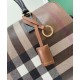 AAA Replica Burberry Medium Check Bowling Bag Brown 1:1 Replica Burberry Medium Check Bowling Bag Brown Knockoff