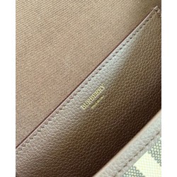 AAA Replica Burberry Highlands Shoulder Bag Dark Coffee 1:1 Replica Burberry Highlands Shoulder Bag Dark Coffee Knockoff