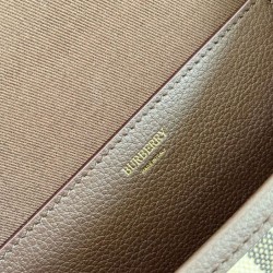 1:1 Replica Burberry Highlands Shoulder Bag Dark Coffee Knockoff