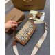 AAA Replica Burberry Top Handle Bag Coffee 1:1 Replica Burberry Top Handle Bag Coffee Knockoff