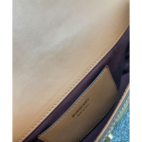 AAA Replica Burberry Top Handle Bag Coffee 1:1 Replica Burberry Top Handle Bag Coffee Knockoff