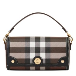 1:1 Replica Burberry Top Handle Bag Black Knockoff