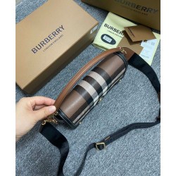 AAA Replica Burberry Top Handle Bag Black 1:1 Replica Burberry Top Handle Bag Black Knockoff