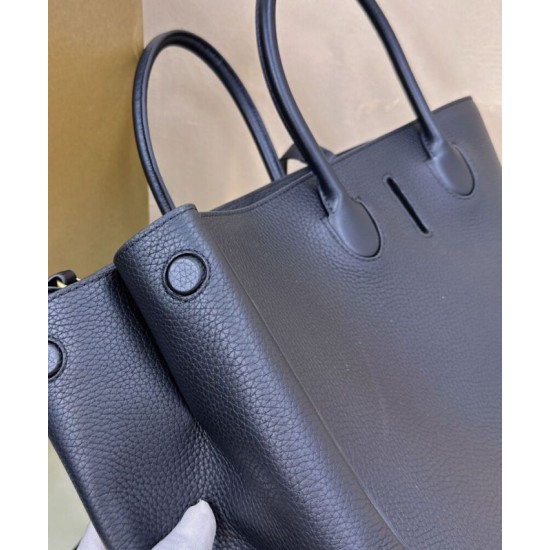 AAA Replica Burberry Medium Rocking Horse Tote Bag Black 1:1 Replica Burberry Medium Rocking Horse Tote Bag Black Knockoff