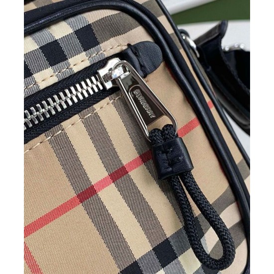 AAA Replica Burberry Vintage Check Shoulder Bag Apricot 1:1 Replica Burberry Vintage Check Shoulder Bag Apricot Knockoff