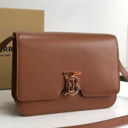 1:1 Replica Burberry Medium TB Crossbody Bag Coffee Knockoff