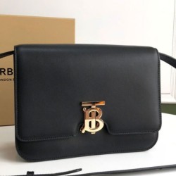 1:1 Replica Crossbody Bag Burberry Medium TB Bag Black Knockoff