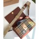AAA Replica Burberry Vintage Check Note Shoulder Bag Coffee 1:1 Replica Burberry Vintage Check Note Shoulder Bag Coffee Knockoff
