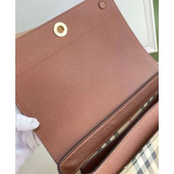 AAA Replica Burberry Vintage Check Note Shoulder Bag Coffee 1:1 Replica Burberry Vintage Check Note Shoulder Bag Coffee Knockoff