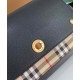 AAA Replica Burberry Vintage Check Note Shoulder Bag Black 1:1 Replica Burberry Vintage Check Note Shoulder Bag Black Knockoff
