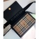 AAA Replica Burberry Vintage Check Note Shoulder Bag Black 1:1 Replica Burberry Vintage Check Note Shoulder Bag Black Knockoff