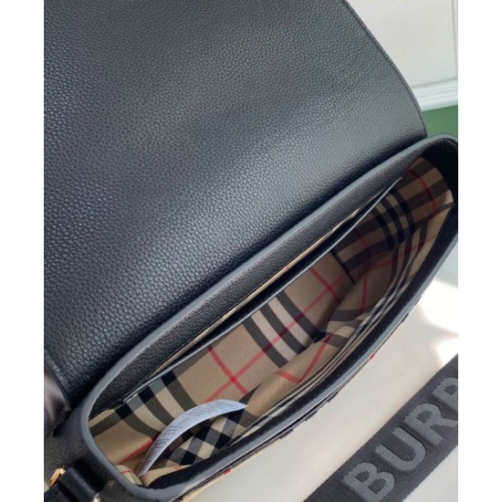 AAA Replica Burberry Vintage Check Note Shoulder Bag Black 1:1 Replica Burberry Vintage Check Note Shoulder Bag Black Knockoff