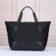 1:1 Replica Prada Re-Nylon Tote Bag with Black Leather Trim Knockoff
