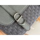 AAA Replica Dior Daily Oblique shoulder bag black jacquard canvas 1:1 Replica Dior Daily Oblique shoulder bag black jacquard canvas Knockoff