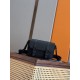 AAA Replica Dior Daily Oblique shoulder bag black jacquard canvas 1:1 Replica Dior Daily Oblique shoulder bag black jacquard canvas Knockoff