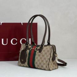 AAA Replica Gucci Boston Medium Bag 866732 Brown 1:1 Replica Gucci Boston Medium Bag 866732 Brown Knockoff