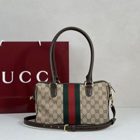 AAA Replica Gucci Boston Medium Bag 866732 Brown 1:1 Replica Gucci Boston Medium Bag 866732 Brown Knockoff
