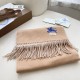 1:1 Replica Burberry Classic Reversible Cashmere Scarf 32 x 180 cm Brown/Grey Knockoff