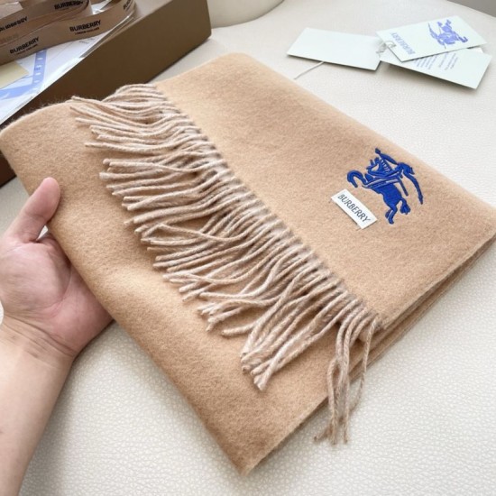 1:1 Replica Burberry Classic Reversible Cashmere Scarf 32 x 180 cm Brown/Grey Knockoff