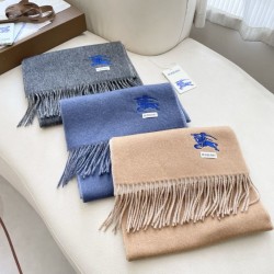 1:1 Replica Burberry Classic Reversible Cashmere Scarf 32 x 180 cm Grey Knockoff