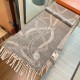 1:1 Replica Hermès Brides de Gala Désored Scarf 32 x 180 cm Grey Knockoff