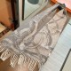 1:1 Replica Hermès Brides de Gala Désored Scarf 32 x 180 cm Grey Knockoff