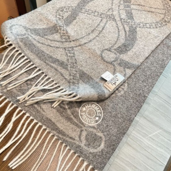 1:1 Replica Hermès Brides de Gala Désored Scarf 32 x 180 cm Grey Knockoff