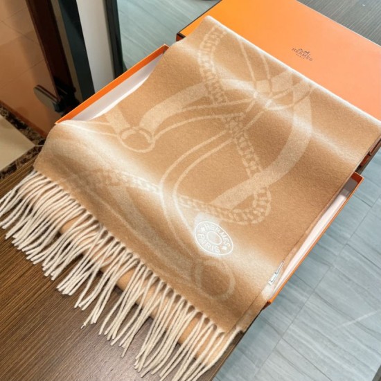 1:1 Replica Hermès Brides de Gala Désored scarf 32 x 180 cm taupe/beige Knockoff