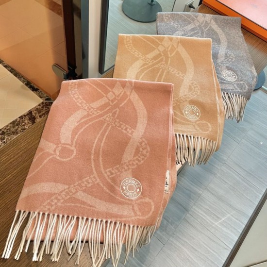 1:1 Replica Hermès Brides de Gala Désored scarf 32 x 180 cm taupe/beige Knockoff