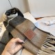 1:1 Replica Loewe reversible cashmere scarf with checkered pattern 30 x 180 cm Knockoff