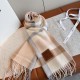 1:1 Replica Loewe reversible cashmere scarf with checkered pattern 30 x 180 cm pink Knockoff