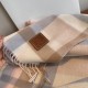 1:1 Replica Loewe reversible cashmere scarf with checkered pattern 30 x 180 cm pink Knockoff