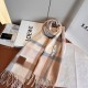 1:1 Replica Loewe reversible cashmere scarf with checkered pattern 30 x 180 cm pink Knockoff