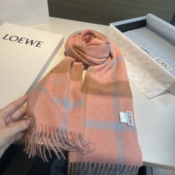 1:1 Replica Loewe reversible cashmere scarf 30 x 180 cm orange Knockoff