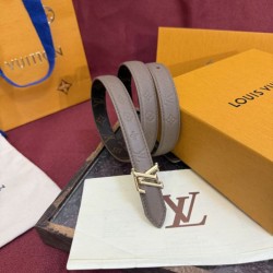 AAA Replica Louis Vuitton Flowergram 20mm Reversible Belt with Silver LV Buckle Gray 1:1 Replica Louis Vuitton Flowergram 20mm Reversible Belt with Silver LV Buckle Gray Knockoff