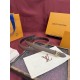 1:1 Replica Louis Vuitton Flowergram 20mm Reversible Belt with Silver LV Buckle Gray Knockoff