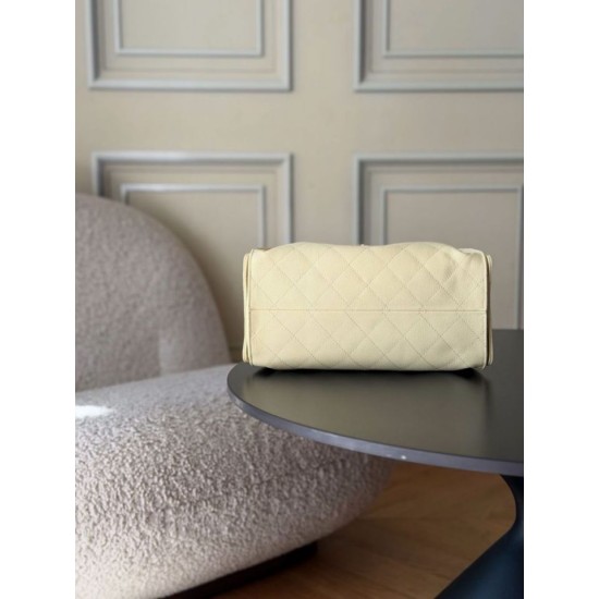 1:1 Replica Chanel 25 Small Hobo Handbag AS5293 Yellow Knockoff