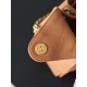 1:1 Replica Chanel 25 Small Hobo Handbag AS5293 Brown Knockoff