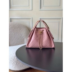 1:1 Replica Chanel 25 Small Hobo Handbag AS5293 Pink Knockoff