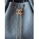 1:1 Replica Chanel 25 Small Hobo Handbag AS5293 Light Blue Knockoff