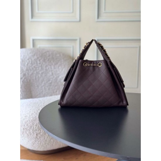 AAA Replica Chanel 25 Small Hobo Handbag AS5293 Burgundy 1:1 Replica Chanel 25 Small Hobo Handbag AS5293 Burgundy Knockoff