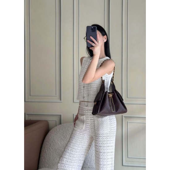 AAA Replica Chanel 25 Small Hobo Handbag AS5293 Burgundy 1:1 Replica Chanel 25 Small Hobo Handbag AS5293 Burgundy Knockoff